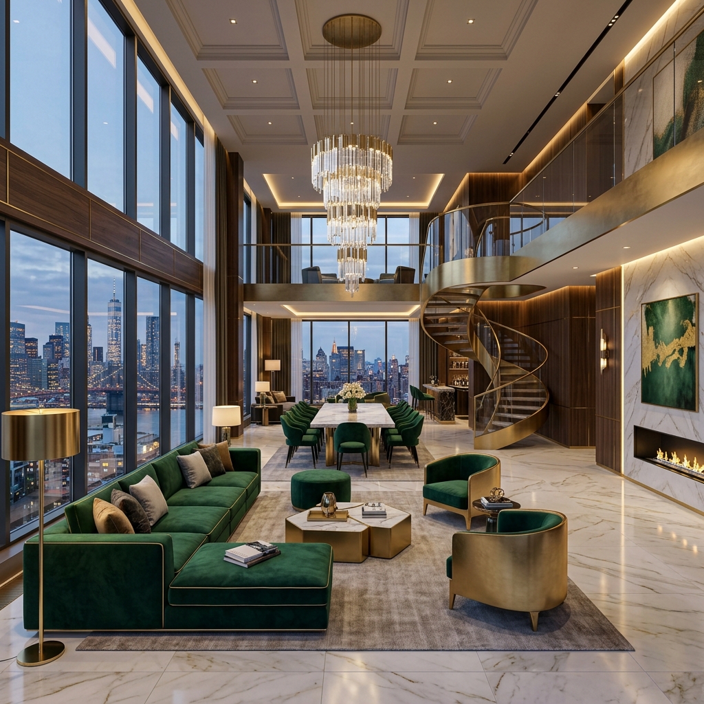 Luxury Penthouse Interior